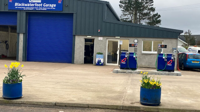 Blackwaterfoot Garage (A&C Cameron)